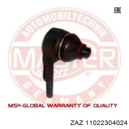 Палец шаровой нижний на ЗАЗ TAVRIA 1102 