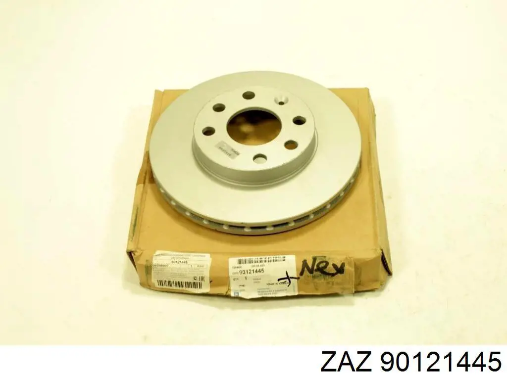 90121445 ZAZ диск тормозной передний