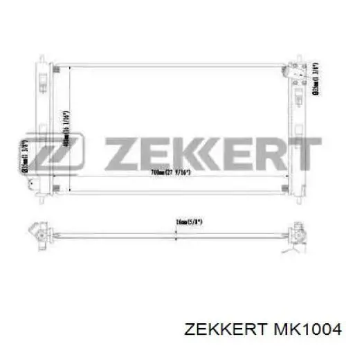 MK1004 Zekkert радиатор