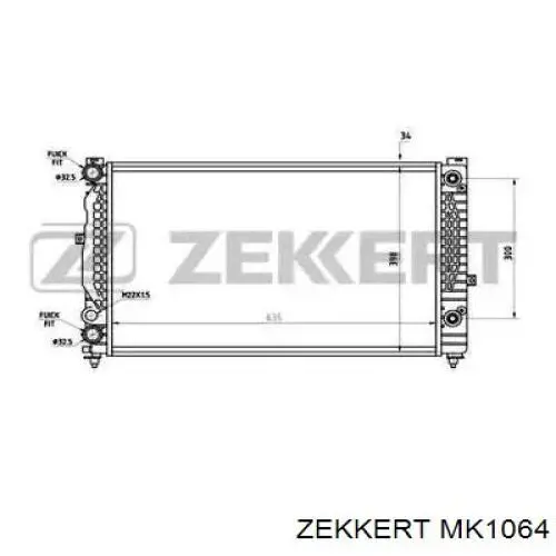 MK1064 Zekkert радиатор