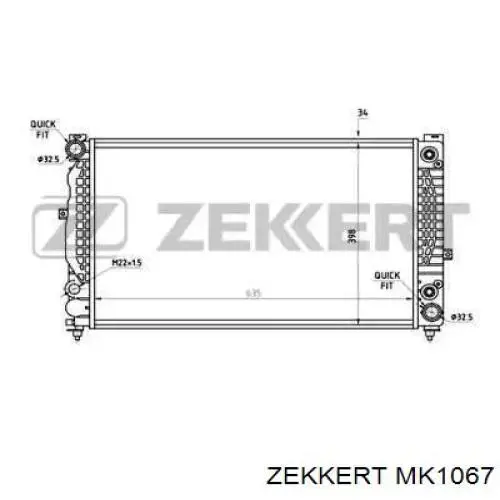 MK1067 Zekkert радиатор