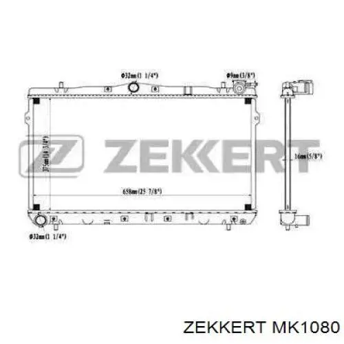 MK1080 Zekkert радиатор