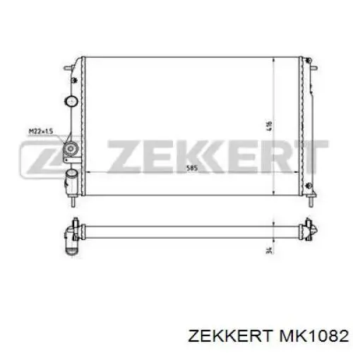 Радиатор MK1082 Zekkert