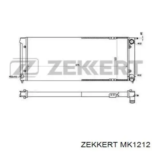 Радиатор MK1212 Zekkert