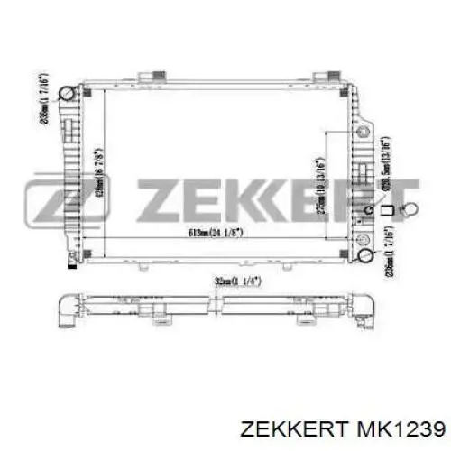 MK1239 Zekkert радиатор