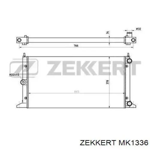 MK1336 Zekkert радиатор