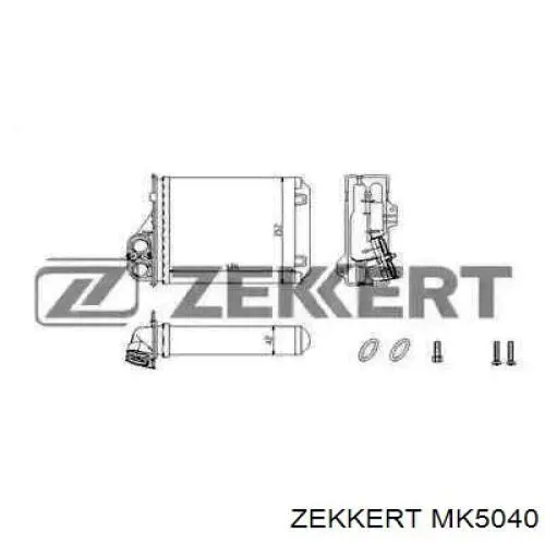 MK5040 Zekkert радиатор печки