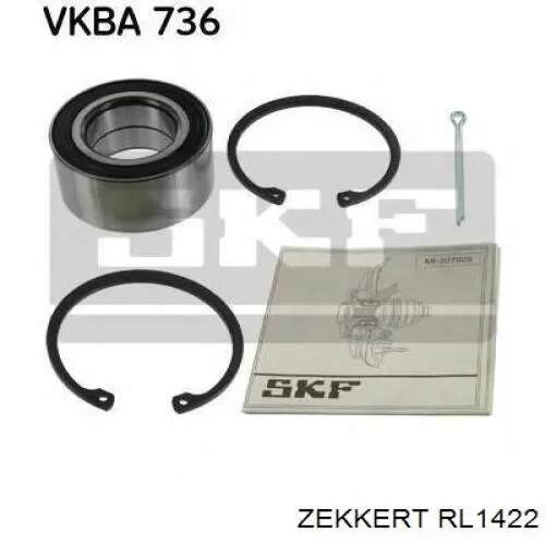 RL1422 Zekkert подшипник ступицы передней
