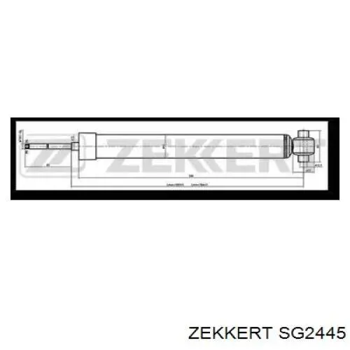 Амортизатор задний SG2445 Zekkert