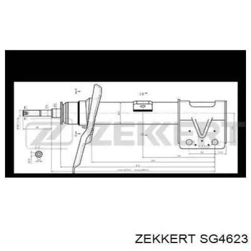 Амортизатор передний левый SG4623 Zekkert