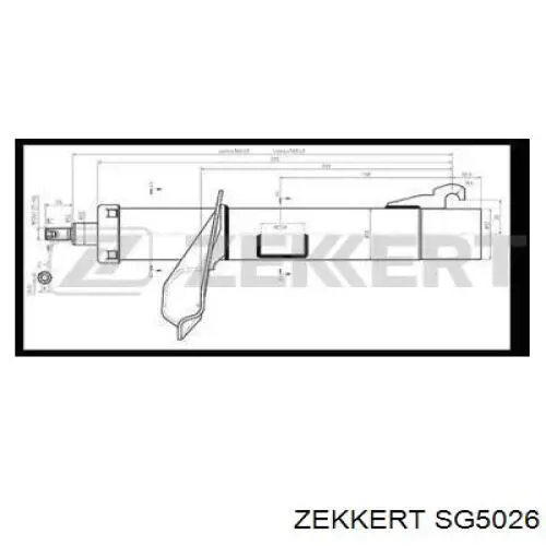 Амортизатор передний правый SG5026 Zekkert