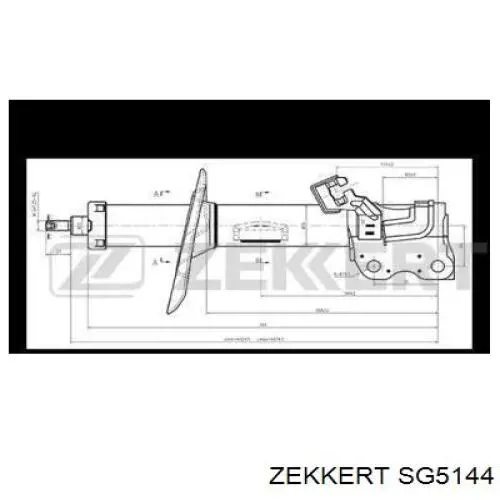 Амортизатор передний правый SG5144 Zekkert