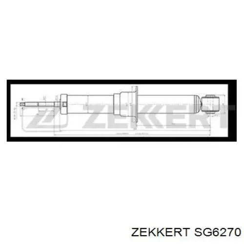 Амортизатор задний SG6270 Zekkert