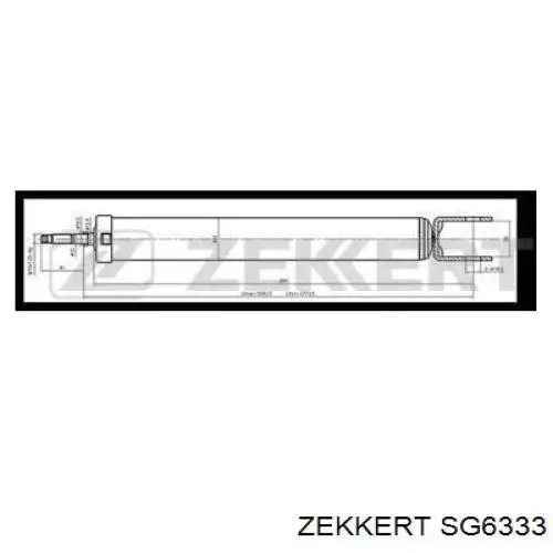 Амортизатор задний SG6333 Zekkert