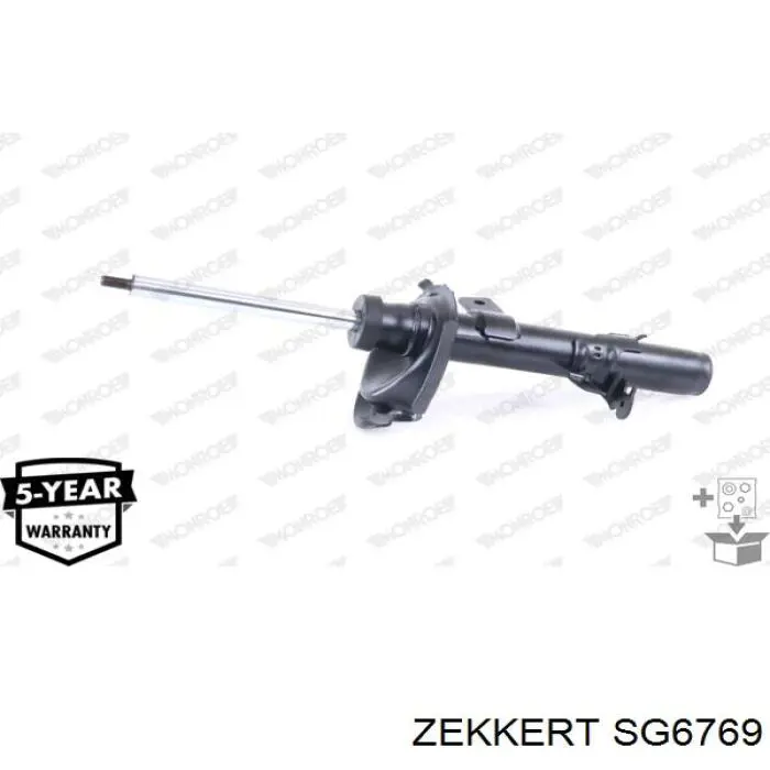 Амортизатор подвески передний левый Zekkert SG6769 цена, от 42.92 USD