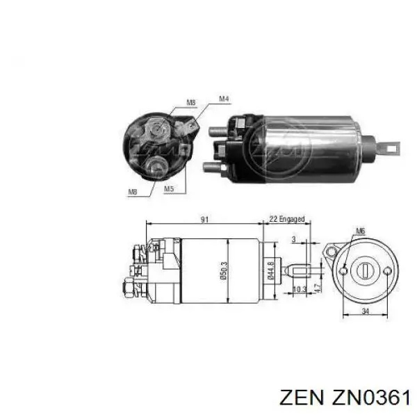 Бендикс стартера BMW 5 