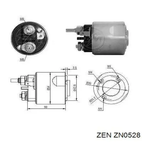  Бендикс ZEN ZN0528 цена, от 11.57 USD