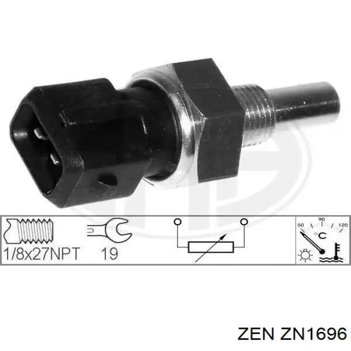ZN1696 ZEN Привод стартера
