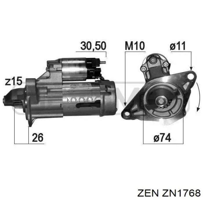 Compre F032335664 Cargo Roda-livre do motor de arranco