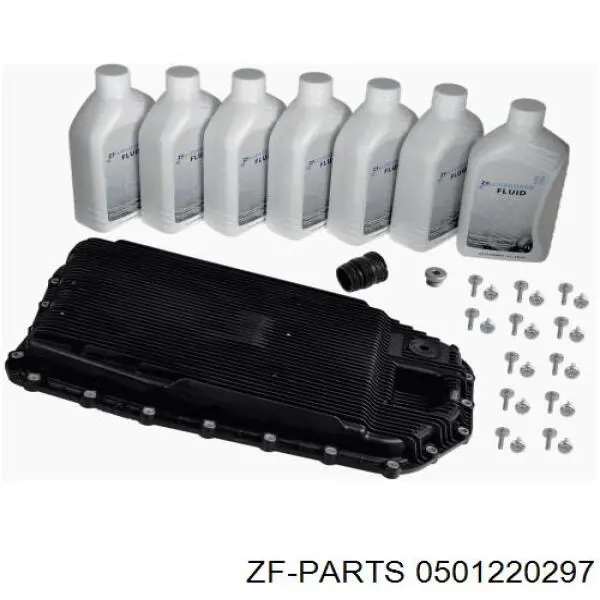Фильтр коробки автомат ZF Parts 0501220297 цена, от 87.70 USD