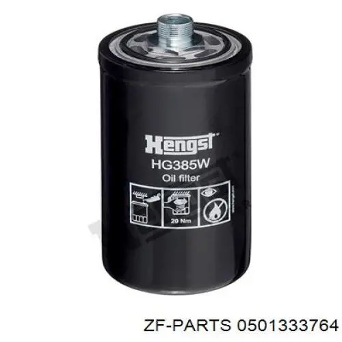 HG385W Hengst Фильтр гидравлической системы