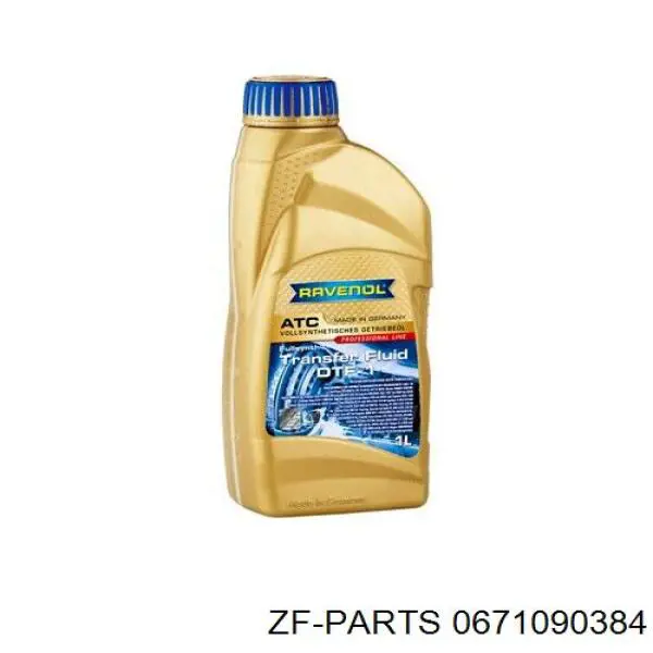  Трансмиссионное масло ZF Parts (0671090384)