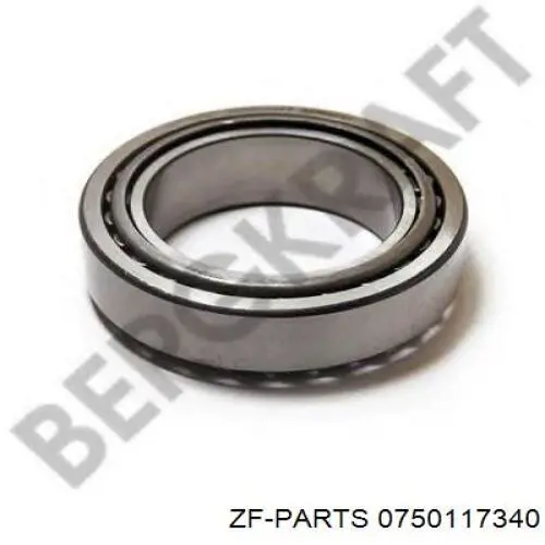 Подшипник задней ступицы 0750117340 ZF Parts