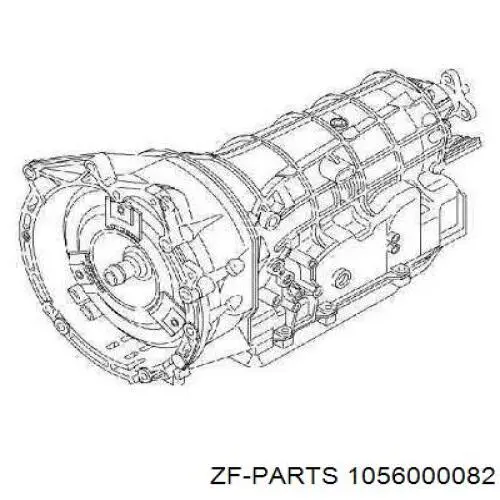 1056000082 ZF Parts акпп в сборе (автоматическая коробка передач)