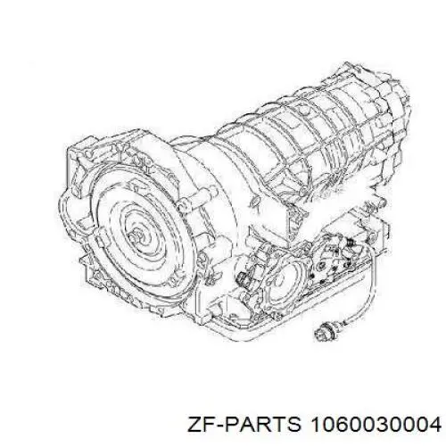 1060030004 ZF Parts кпп в сборе (механическая коробка передач)