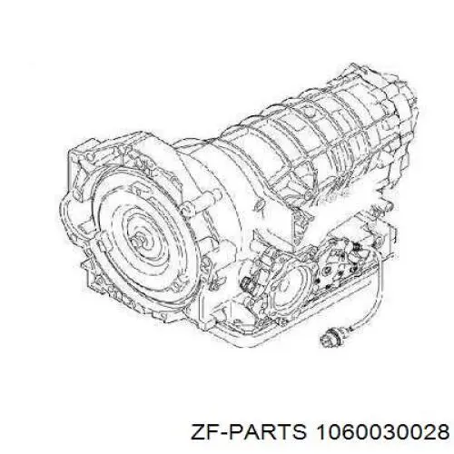 1060030028 ZF Parts акпп в сборе (автоматическая коробка передач)