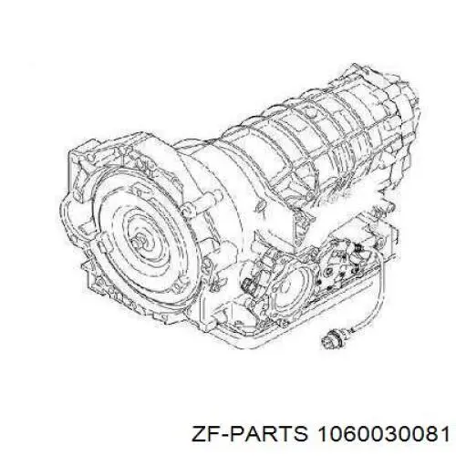 1060.030.081 ZF Parts кпп в сборе (механическая коробка передач)