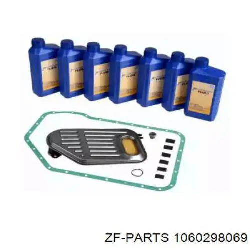 1060298069 ZF Parts сервисный комплект для замены масла акпп