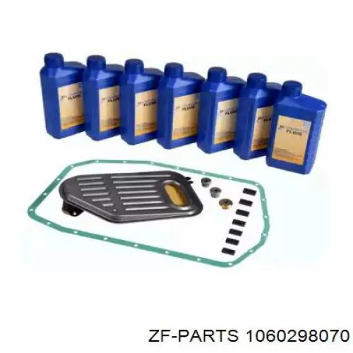 1060298070 ZF Parts сервисный комплект для замены масла акпп