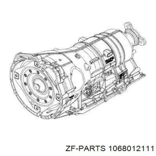 Автоматическая коробка передач 1068012111 ZF Parts