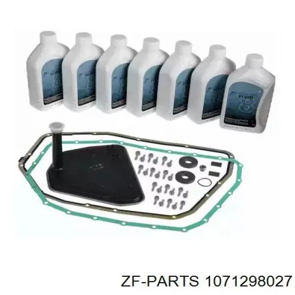 Kit de serviço para a substituição de óleo na Caixa Automática de Mudança para Volkswagen Phaeton (3D2)