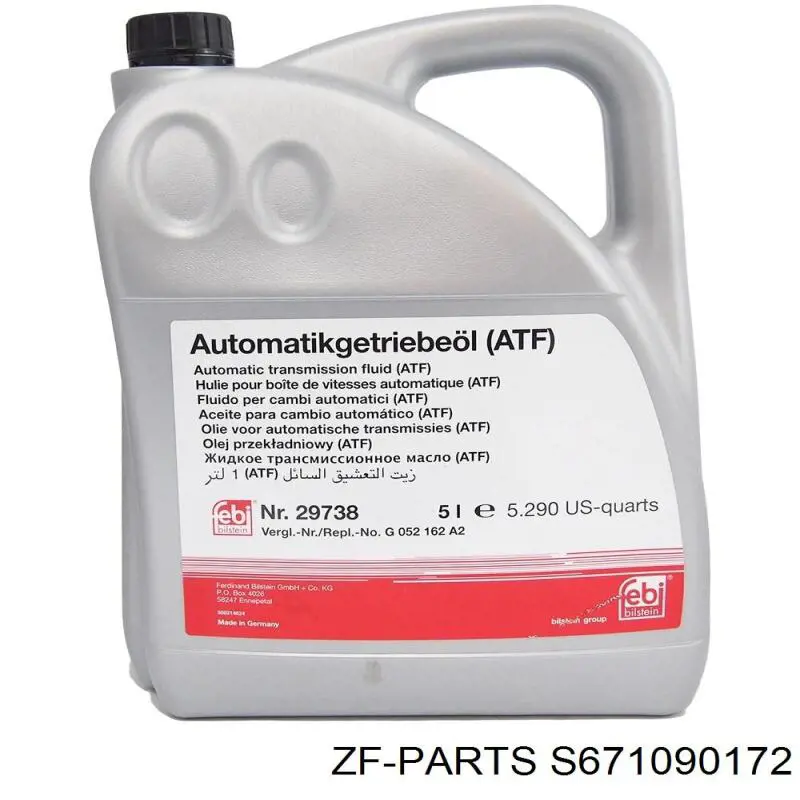 Купить S671090172 ZF Parts Масло АКПП