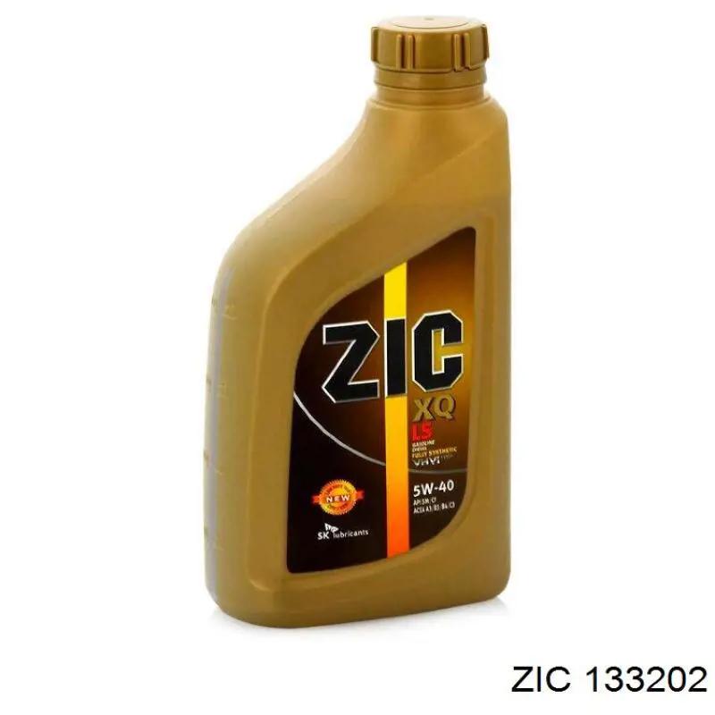 Моторное масло ZIC XQ LS 5W-40 Синтетическое 1л (133202)