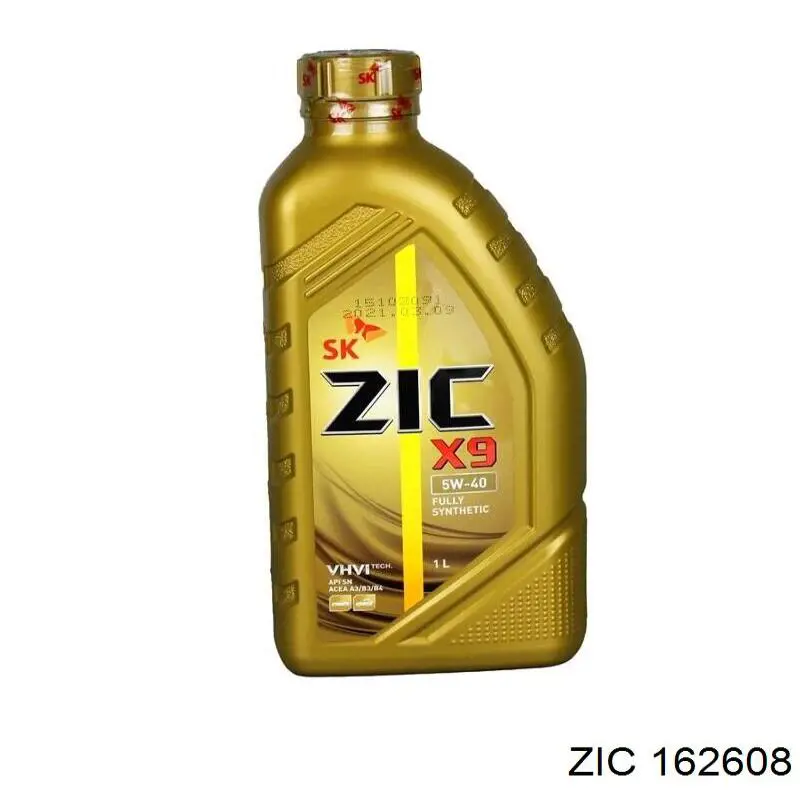 Моторное масло ZIC X9 LS 5W-30 Синтетическое 4л (162608)
