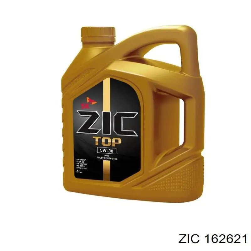 Моторное масло ZIC X5 5W-30 Полусинтетическое 4л (162621)