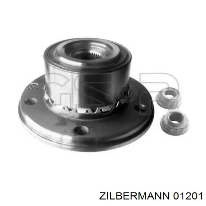 Ступица передняя 01201 Zilbermann