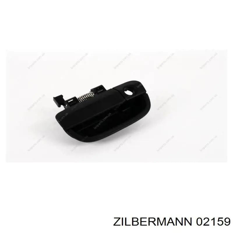 02-159 Zilbermann puxador externo de tampa de porta-malas (de 3ª/5ª porta traseira)