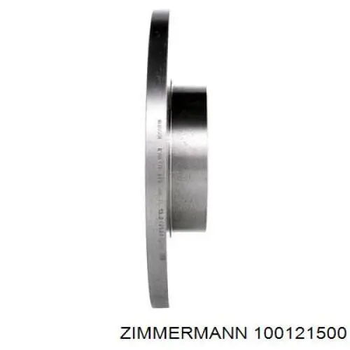 Купить 100121500 Zimmermann Ротор тормозной