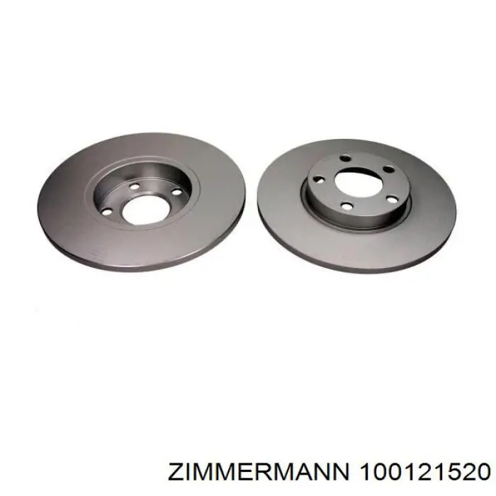 Купить 100121520 Zimmermann Ротор тормозной