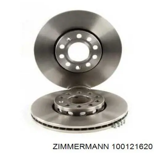100121620 Zimmermann Диск тормозной передний
