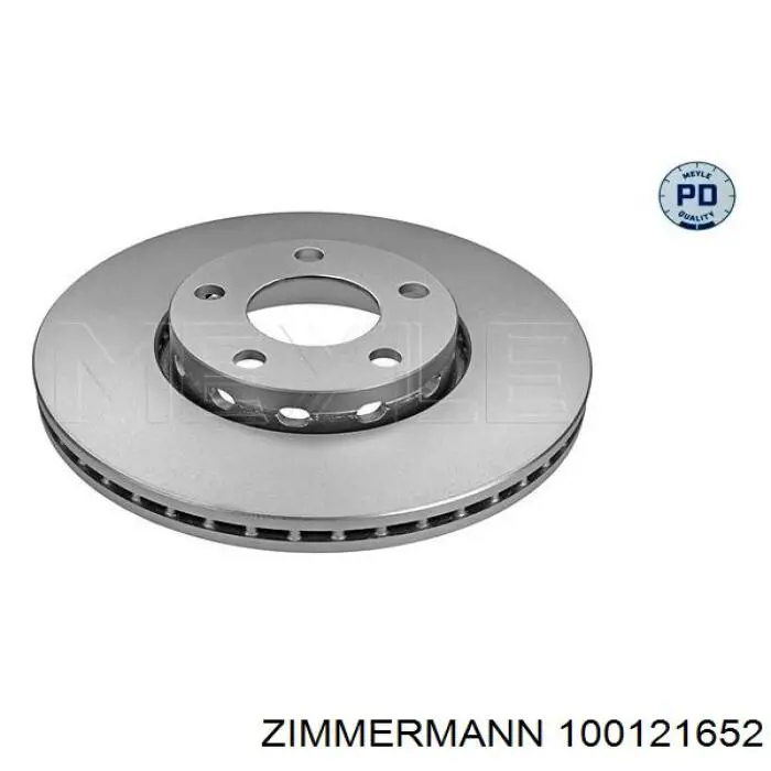 Купить 100121652 Zimmermann Ротор тормозной