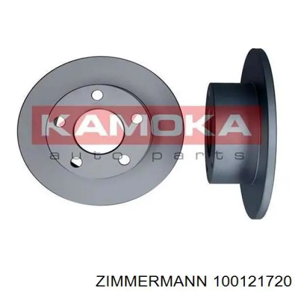 Тормозные диски 100121720 Zimmermann