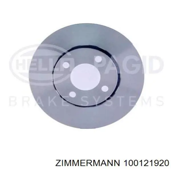 Передний тормозной диск Zimmermann 100121920
