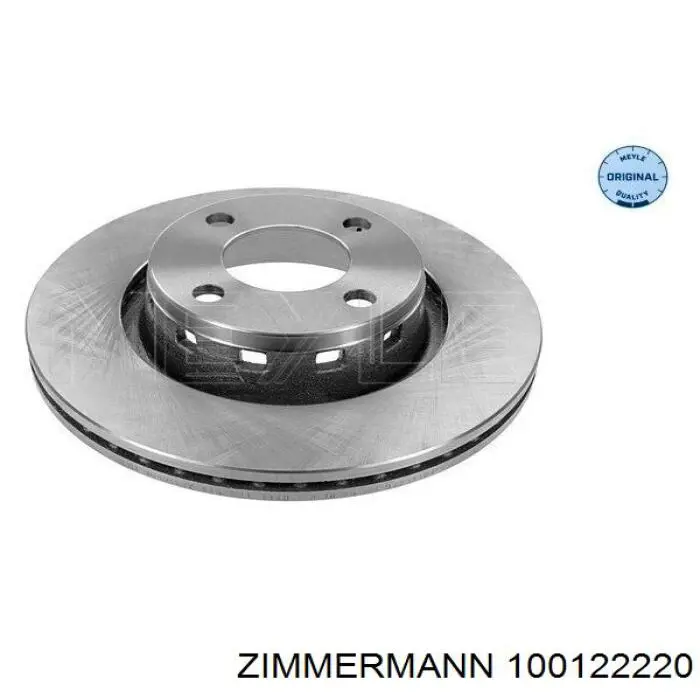 Передний тормозной диск Zimmermann 100122220