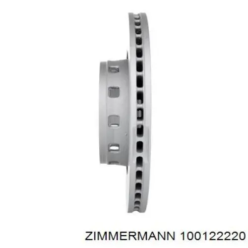 Купить 100122220 Zimmermann Ротор тормозной