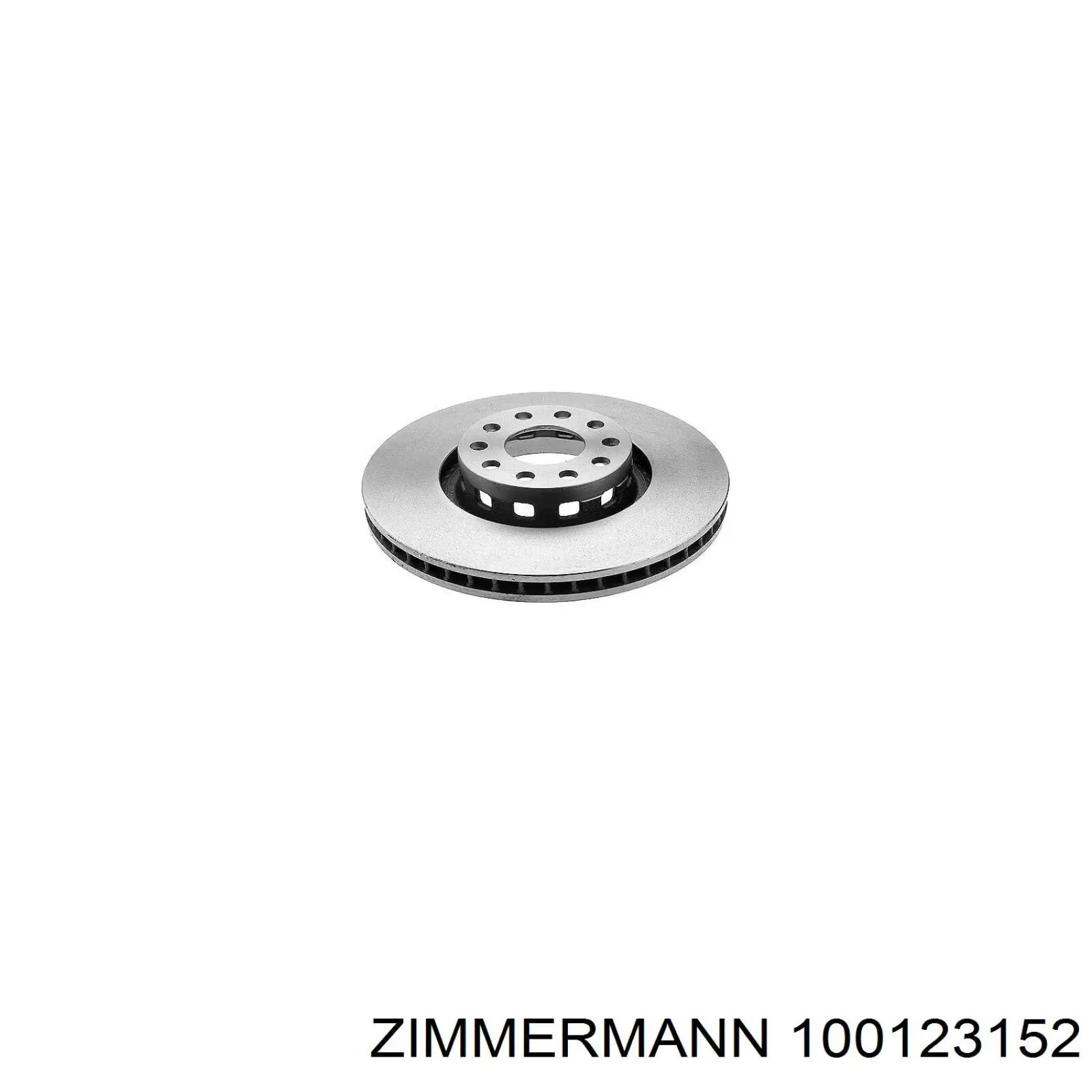 Купить 100123152 Zimmermann Ротор тормозной